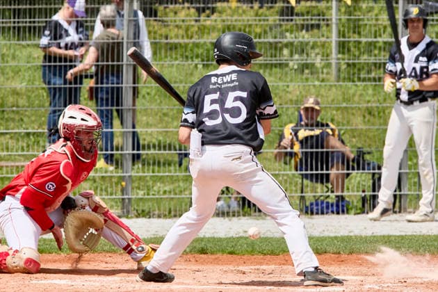 Deutsche Baseball Liga (DBL), München-Haar Disciples vs Stuttgart Reds, Haar Disciples, Stuttgart Reds, 2026-06-07 in München-Haar (Ballpark Eglfing) WEINSTEIGER Simon (München-Haar Disciples Right Fielder, Pitcher Nr55-HAA55) sportworld München-Haar Ballpark Eglfing Bayern Deutschland