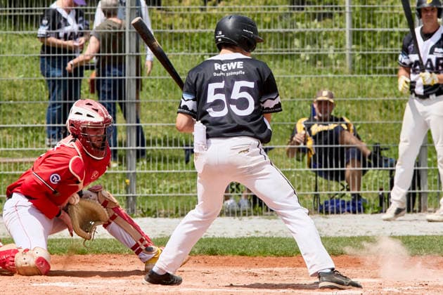 Deutsche Baseball Liga (DBL), München-Haar Disciples vs Stuttgart Reds, Haar Disciples, Stuttgart Reds, 2026-06-07 in München-Haar (Ballpark Eglfing) WEINSTEIGER Simon (München-Haar Disciples Right Fielder, Pitcher Nr55-HAA55) sportworld München-Haar Ballpark Eglfing Bayern Deutschland