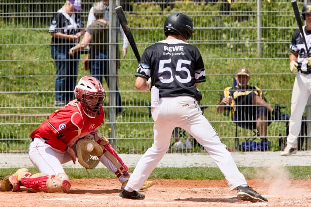 Deutsche Baseball Liga (DBL), München-Haar Disciples vs Stuttgart Reds, Haar Disciples, Stuttgart Reds, 2026-06-07 in München-Haar (Ballpark Eglfing) WEINSTEIGER Simon (München-Haar Disciples Right Fielder, Pitcher Nr55-HAA55) sportworld München-Haar Ballpark Eglfing Bayern Deutschland