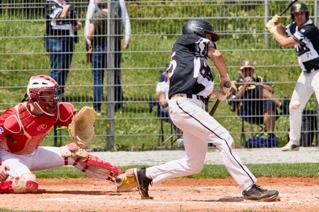 Deutsche Baseball Liga (DBL), München-Haar Disciples vs Stuttgart Reds, Haar Disciples, Stuttgart Reds, 2026-06-07 in München-Haar (Ballpark Eglfing) WEINSTEIGER Simon (München-Haar Disciples Right Fielder, Pitcher Nr55-HAA55) sportworld München-Haar Ballpark Eglfing Bayern Deutschland