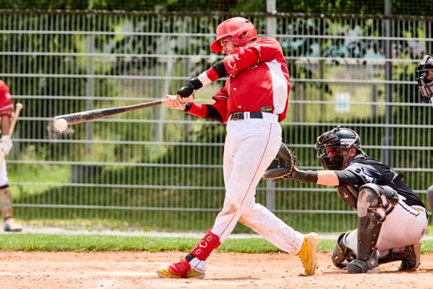 Deutsche Baseball Liga (DBL), München-Haar Disciples vs Stuttgart Reds, Haar Disciples, Stuttgart Reds, 2026-06-07 in München-Haar (Ballpark Eglfing) WITT Yannick (Stuttgart Reds Catcher, Shortstop Nr6-STG6) sportworld München-Haar Ballpark Eglfing Bayern Deutschland