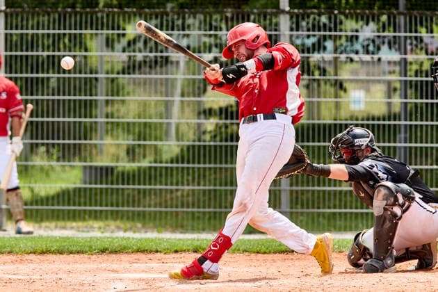 Deutsche Baseball Liga (DBL), München-Haar Disciples vs Stuttgart Reds, Haar Disciples, Stuttgart Reds, 2026-06-07 in München-Haar (Ballpark Eglfing) WITT Yannick (Stuttgart Reds Catcher, Shortstop Nr6-STG6) sportworld München-Haar Ballpark Eglfing Bayern Deutschland