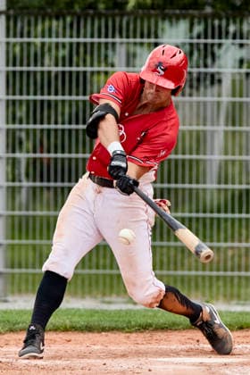 Deutsche Baseball Liga (DBL), München-Haar Disciples vs Stuttgart Reds, Haar Disciples, Stuttgart Reds, 2026-06-07 in München-Haar (Ballpark Eglfing) BULL Austin (Stuttgart Reds Shortstop, Second Baseman Nr31-STG31) sportworld München-Haar Ballpark Eglfing Bayern Deutschland