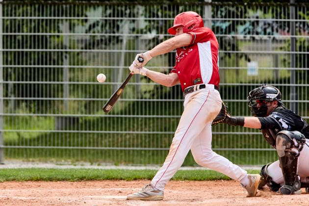 Deutsche Baseball Liga (DBL), München-Haar Disciples vs Stuttgart Reds, Haar Disciples, Stuttgart Reds, 2026-06-07 in München-Haar (Ballpark Eglfing) SCHÄFFER Benedikt (Stuttgart Reds Center Fielder, Right Fielder Nr65-STG65) sportworld München-Haar Ballpark Eglfing Bayern Deutschland