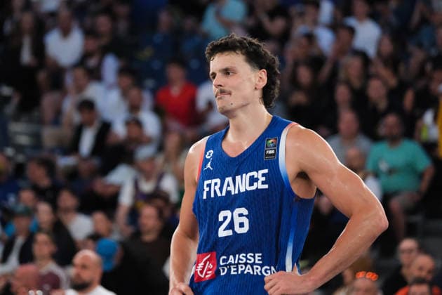 June 7, 2026, Warsaw, Masovian Voivodeship, Poland: France s JULES RAMBAUT (26) contemplates defeat at the end of the FIBA 3x3 Basketball World Cup men s 3rd place game between Serbia and France in Warsaw, Poland. Serbia defeated France to win 3rd place in the tournament. Warsaw Poland - ZUMAk204 20260607_zip_k204_120 Copyright: xRomanxKozielx