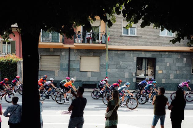 Giro Women Picture by Thomas Maheux SWpix.com 07 06 2026 - Cycling - Giro Women - Stage 9 - Saluzzo - Saluzzo Saluzzo Italy Copyright: x xThomasxMaheuxxviaxSWpix.comx(t axPhotographyxHubxLtd)xThomasxMaheux SWpix.comx SWP-3197
