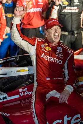 June 7, 2026, Madison, Illinois, USA: IndyCar, Indy Car, IRL, USA SERIES driver, JOSEF NEWGARDEN (2) (USA) of Nashville, TN, wins the Bommarito Automotive Group 500 at World Wide Technology Raceway in Madison. Madison USA - ZUMAa161 20260607_aaa_a161_023 Copyright: xWalterxArce GMGx