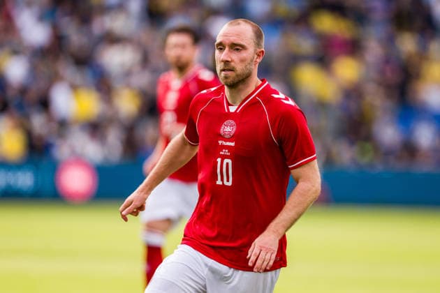 Denmark v Ukraine, football friendly, Odense, Denmark Odense, Denmark. 07th, June 2026. Christian Eriksen (10) of Denmark seen during the football friendly between Denmark and Ukraine at Odense Stadion in Odense. Denmark, Odense, Nature Energy Park  Copyright: xGonzalesxPhoto KentxRasmussenx