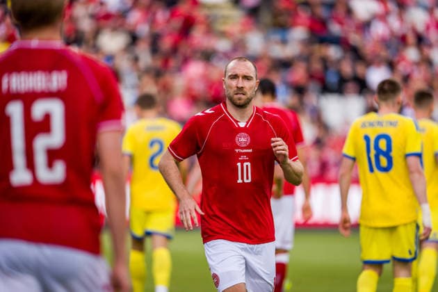 Denmark v Ukraine, football friendly, Odense, Denmark Odense, Denmark. 07th, June 2026. Christian Eriksen (10) of Denmark seen during the football friendly between Denmark and Ukraine at Odense Stadion in Odense. Denmark, Odense, Nature Energy Park  Copyright: xGonzalesxPhoto KentxRasmussenx