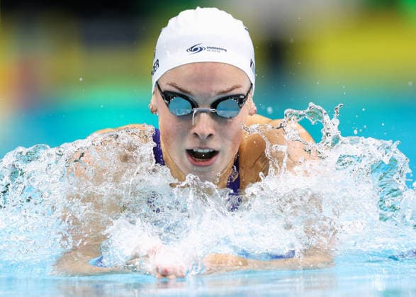 June 8, 2026, Sydney, Nsw, Australia: TARA KINDER competes in the Women s 200m IM heats during the 2026 Australian Swimming Commonwealth Games, Pan Pacific Championships and Para Pan Pacific Championships Trials. Swimming 2026: Australian Swimming Trials  - ZUMAt173 20260608_zsp_t173_025 Copyright: xStephanexThomasx
