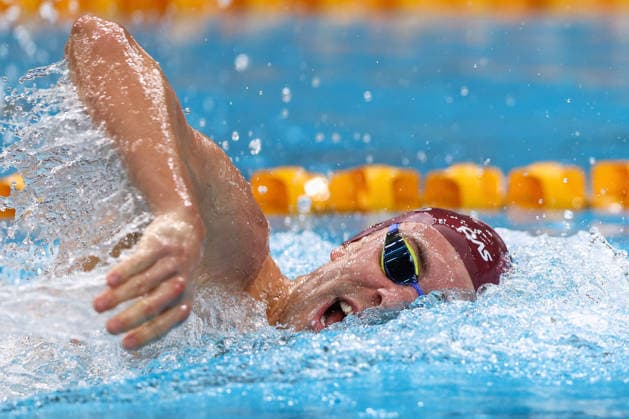 June 8, 2026, Sydney, Nsw, Australia: JACK IRELAND competes in the Men s 200m Freestyle MC heats during the 2026 Australian Swimming Commonwealth Games, Pan Pacific Championships and Para Pan Pacific Championships Trials. Sydney Australia - ZUMAt173 20260608_zsp_t173_006 Copyright: xStephanexThomasx