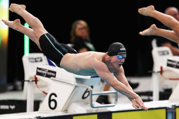 June 8, 2026, Sydney, Nsw, Australia: DECLAN BUD competes in the Men s 200m Freestyle MC heats during the 2026 Australian Swimming Commonwealth Games, Pan Pacific Championships and Para Pan Pacific Championships Trials. Sydney Australia - ZUMAt173 20260608_zsp_t173_007 Copyright: xStephanexThomasx