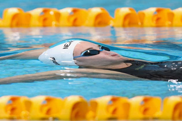 June 8, 2026, Sydney, Nsw, Australia: IONA ANDERSON competes in the Women s 50m Backstroke heats during the 2026 Australian Swimming Commonwealth Games, Pan Pacific Championships and Para Pan Pacific Championships Trials. Sydney Australia - ZUMAt173 20260608_zsp_t173_009 Copyright: xStephanexThomasx