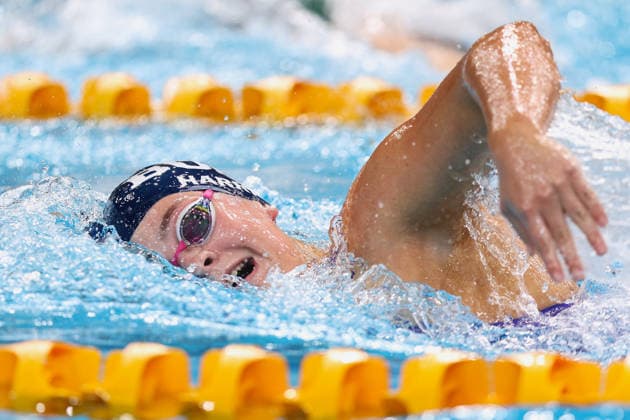 June 8, 2026, Sydney, Nsw, Australia: MYA HARRIS competes in the Women s 400m Freestyle heats during the 2026 Australian Swimming Commonwealth Games, Pan Pacific Championships and Para Pan Pacific Championships Trials. Sydney Australia - ZUMAt173 20260608_zsp_t173_012 Copyright: xStephanexThomasx