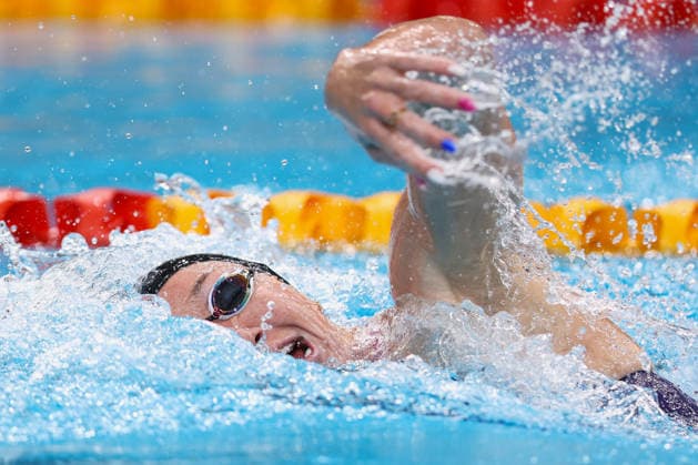 June 8, 2026, Sydney, Nsw, Australia: LANI PALLISTER competes in the Women s 400m Freestyle heats during the 2026 Australian Swimming Commonwealth Games, Pan Pacific Championships and Para Pan Pacific Championships Trials. Sydney Australia - ZUMAt173 20260608_zsp_t173_017 Copyright: xStephanexThomasx