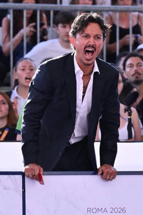 IPA85474876 - Claudio Nolano coach of Vito Dell Aquila (ITA) during the men s -58kg final of the World Taekwondo Grand Prix at the Foro Italico, June 7, 2026, Rome, Italy.  Copyright: xDomenicoxCippitelli IPAxSportx xx 85474876