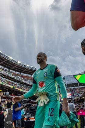 RECORD DATE NOT STATED Match between Brazil and Egypt for the 2026 World Cup friendlies. Cleveland (USA), 06 06 2026 - friendly matches national team, Nationalteam USA - Goalkeeper Weverton, in a match between Brazil and Egypt, valid for the national team s friendly matches, held in the city of Cleveland, this Saturday, June 6, 2026.(Foto: Bruno Zanotto Thenews2 imago images) SPO  Copyright: xBrunoxxZanottox