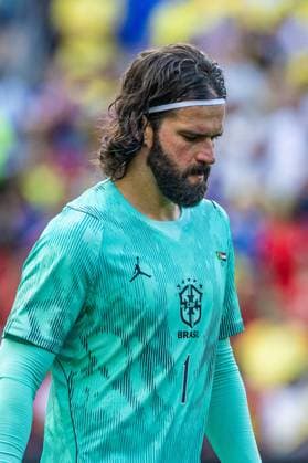 RECORD DATE NOT STATED Match between Brazil and Egypt for the 2026 World Cup friendlies. Cleveland (USA), 06 06 2026 - friendlies national team, Nationalteam USA - Goalkeeper Alisson in a match between Brazil and Egypt, valid for the national team s friendlies, held in the city of Cleveland, this Saturday, June 6, 2026.(Foto: Bruno Zanotto Thenews2 imago images) SPO  Copyright: xBrunoxxZanottox
