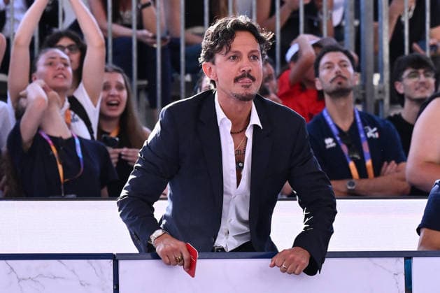 CONTACT - Taekwondo - World Taekwondo Rome Grand Prix 2026 Photo by IPA ABACAPRESS.COM85474803 - Claudio Nolano coach of Vito Dell Aquila (ITA) during the men s -58kg final of the World Taekwondo Grand Prix at the Foro Italico, June 7, 2026, Rome, Italy. Roma Italy  Copyright: xIPAxSport ABACAx
