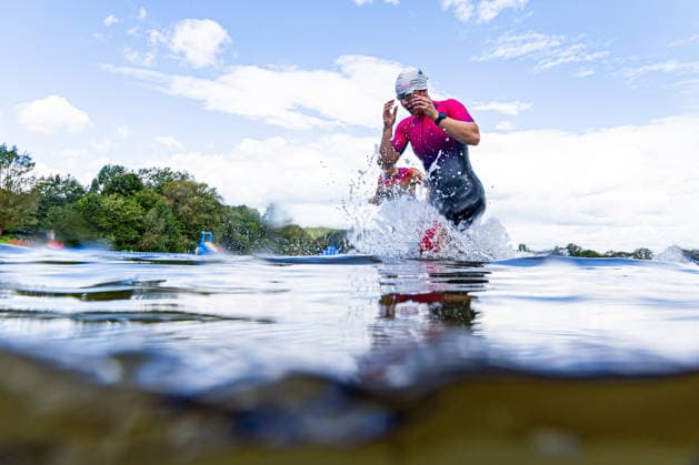 07.06.2026, GER, Crosstriathlon, Maenner Frauen, Saison 26, 38. Teag Werratal-Crosstriathlon org. Triathlonverein Werratal e.V. Emilia Fuss (Rhöner WSV e.V. Dermbach) 500m Schwimmen in Freiwasser, 11,9km MTB Strecke und 4,0km Laufstrecke nahmen die Teilnehmer in den Kategorien Jedermann-Cross Einzel Staffel sowie dem Sprint-Cross Einzel inkl. Thüringer Meisterschaft in angriff. 98597 Breitungen Strandbad Kiessee Thueringen Deutschland