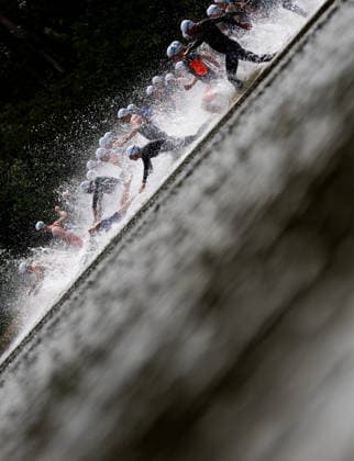 07.06.2026, GER, Crosstriathlon, Maenner Frauen, Saison 26, 38. Teag Werratal-Crosstriathlon org. Triathlonverein Werratal e.V. 500m Schwimmen in Freiwasser, 11,9km MTB Strecke und 4,0km Laufstrecke nahmen die Teilnehmer in den Kategorien Jedermann-Cross Einzel Staffel sowie dem Sprint-Cross Einzel inkl. Thüringer Meisterschaft in angriff. 98597 Breitungen Strandbad Kiessee Thueringen Deutschland