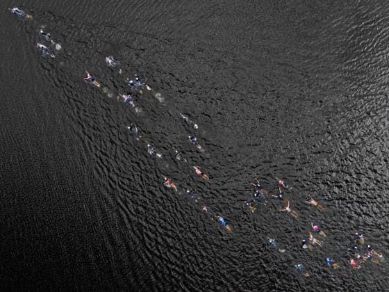 07.06.2026, GER, Crosstriathlon, Maenner Frauen, Saison 26, 38. Teag Werratal-Crosstriathlon org. Triathlonverein Werratal e.V. 500m Schwimmen in Freiwasser, 11,9km MTB Strecke und 4,0km Laufstrecke nahmen die Teilnehmer in den Kategorien Jedermann-Cross Einzel Staffel sowie dem Sprint-Cross Einzel inkl. Thüringer Meisterschaft in angriff. 98597 Breitungen Strandbad Kiessee Thueringen Deutschland
