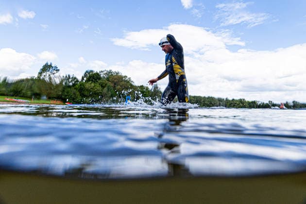 07.06.2026, GER, Crosstriathlon, Maenner Frauen, Saison 26, 38. Teag Werratal-Crosstriathlon org. Triathlonverein Werratal e.V. 500m Schwimmen in Freiwasser, 11,9km MTB Strecke und 4,0km Laufstrecke nahmen die Teilnehmer in den Kategorien Jedermann-Cross Einzel Staffel sowie dem Sprint-Cross Einzel inkl. Thüringer Meisterschaft in angriff. 98597 Breitungen Strandbad Kiessee Thueringen Deutschland
