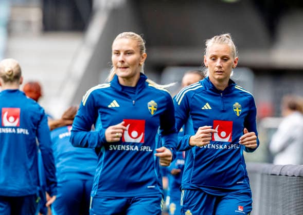 GOTHENBURG, SWEDEN 20260608 Stina Blackstenius during Monday s training with the women s national team, Nationalteam at Gamla Ullevi ahead of the upcoming World Cup qualifier against Italy. GÖTEBORG SWEDEN x9200x