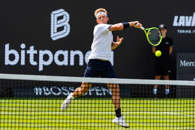 Stuttgart, GERMANY - June 08: Alejandro Davidovich Fokina (ESP) during the Singles Match between Alejandro Davidovich Fokina (ESP) vs. Mattia Bellucci (ITA) at BOSS OPEN 2026, Tennisanlage Weissenhof on June 08, 2026 in Stuttgart, Germany. Baden-Württemberg Germany Copyright: xTimoxSteinx