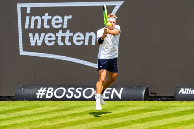 Stuttgart, GERMANY - June 08: Alejandro Davidovich Fokina (ESP) during the Singles Match between Alejandro Davidovich Fokina (ESP) vs. Mattia Bellucci (ITA) at BOSS OPEN 2026, Tennisanlage Weissenhof on June 08, 2026 in Stuttgart, Germany. Baden-Württemberg Germany Copyright: xTimoxSteinx