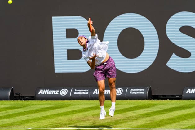 Stuttgart, GERMANY - June 08: Mattia Bellucci (ITA) during the Singles Match between Alejandro Davidovich Fokina (ESP) vs. Mattia Bellucci (ITA) at BOSS OPEN 2026, Tennisanlage Weissenhof on June 087, 2026 in Stuttgart, Germany. Baden-Württemberg Germany Copyright: xTimoxSteinx