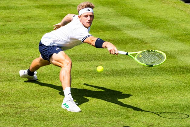Stuttgart, GERMANY - June 08: Alejandro Davidovich Fokina (ESP) during the Singles Match between Alejandro Davidovich Fokina (ESP) vs. Mattia Bellucci (ITA) at BOSS OPEN 2026, Tennisanlage Weissenhof on June 08, 2026 in Stuttgart, Germany. Baden-Württemberg Germany Copyright: xTimoxSteinx