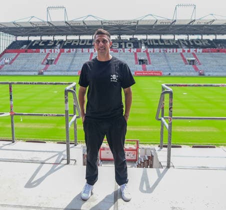 Vorstellung des neuen Trainers Marcel Rapp ( Pauli ) Deutschland , Hamburg , Millerntorstadion , Fussball , 2. Bundesliga , FC St Pauli
