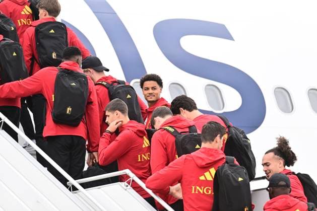 Belgian national football team - 2026 FIFA World Cup, WM, Weltmeisterschaft, Fussball - media activities 08 06 2026 ZAVENTEM, BELGIUM - JUNE 08 : De Winter Koni defender of Belgium pictured at Brussels airport before takeoff towards Seattle ahead of the FIFA World Cup 2026 on June 8, 2026 in Zaventem, Belgium, 08 06 2026 Zaventem Belgium  Copyright: xPeterxDexVoechtx