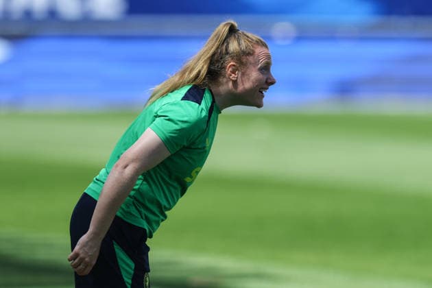 Republic of Ireland WNT Squad Training, Stade des Alpes, Grenoble, France 8 6 2026 Amber Barrett Amber Barrett 8 6 2026  Copyright: x INPHO BenxBradyx BB3_7296