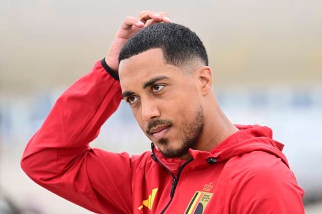 Belgian national football team - 2026 FIFA World Cup, WM, Weltmeisterschaft, Fussball - media activities 08 06 2026 ZAVENTEM, BELGIUM - JUNE 08 : Tielemans Youri midfielder of Belgium pictured at Brussels airport before takeoff towards Seattle ahead of the FIFA World Cup 2026 on June 8, 2026 in Zaventem, Belgium, 08 06 2026 Zaventem Belgium  Copyright: xPeterxDexVoechtx