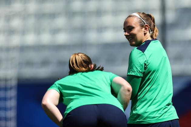 Republic of Ireland WNT Squad Training, Stade des Alpes, Grenoble, France 8 6 2026 Grace Moloney Grace Moloney 8 6 2026  Copyright: x INPHO BenxBradyx BB3_7514