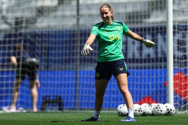 Republic of Ireland WNT Squad Training, Stade des Alpes, Grenoble, France 8 6 2026 Sophie Whitehouse Sophie Whitehouse 8 6 2026  Copyright: x INPHO BenxBradyx BB3_7526