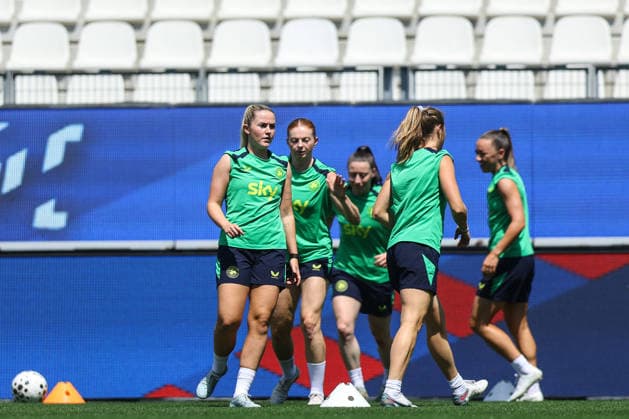Republic of Ireland WNT Squad Training, Stade des Alpes, Grenoble, France 8 6 2026 Jessie Stepleton Jessie Stepleton 8 6 2026  Copyright: x INPHO BenxBradyx BB3_7555