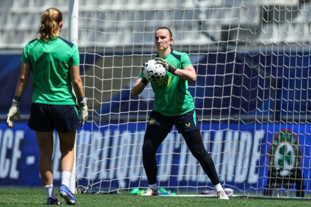 Republic of Ireland WNT Squad Training, Stade des Alpes, Grenoble, France 8 6 2026 Courtney Brosnan Courtney Brosnan 8 6 2026  Copyright: x INPHO BenxBradyx BB3_7623