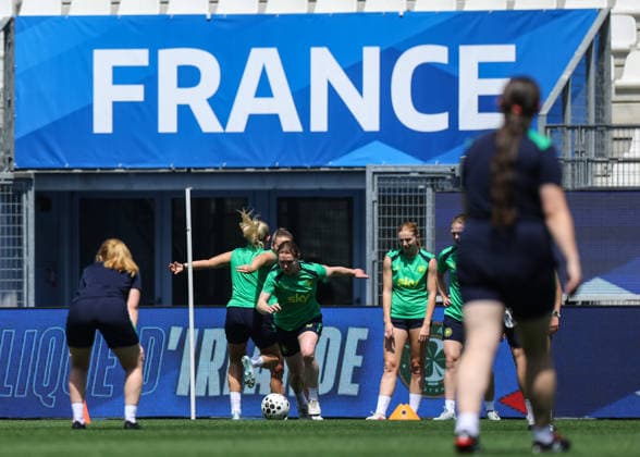 Republic of Ireland WNT Squad Training, Stade des Alpes, Grenoble, France 8 6 2026 Aoife Mannion Aoife Mannion 8 6 2026  Copyright: x INPHO BenxBradyx BB3_7863