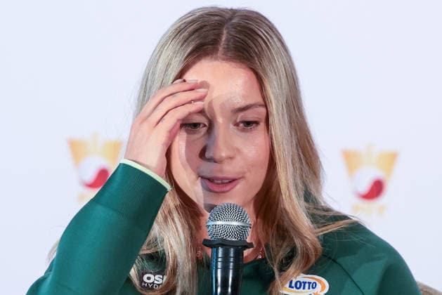 Maja Chwalinska press conference, PK, Pressekonferenz After Roland Garros 2026 Maja Chwalinska during press conference after Roland Garros 2026 in Warsaw, Poland, on June 8, 2026 Warsaw Poland  Copyright: xFotoxOlimpikx originalFilename:jastrzebowski-majachwa260608_nppvy.jpg