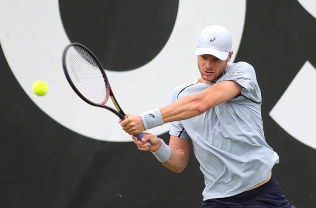 08.06.2026, Boss Open 2026, ATP, Tennis Herren Tour 250 Stuttgart, TTC Weissenhof, Tennis, im Bild: Yannick Hanfmann (GER)