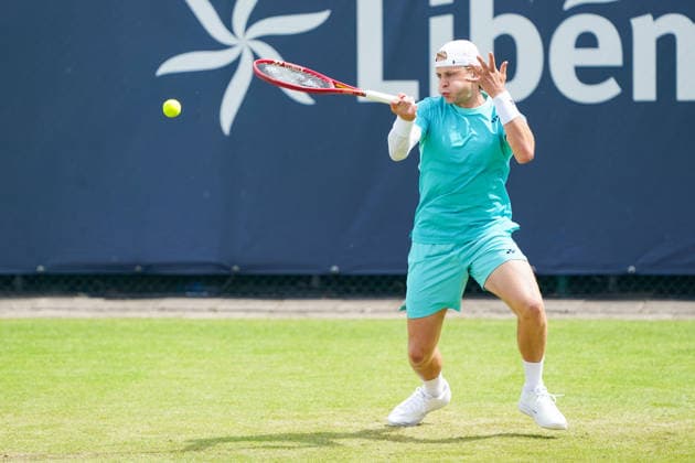 2026-06-08 - Libema Open 2026 ROSMALEN, NETHERLANDS - JUNE 8: Zizou Bergs of Belgium during the Libema Open 2026 at the Autotron on June 8, 2026 in Rosmalen, Netherlands Rosmalen Autotron Netherlands Content not available for redistribution in The Netherlands directly or indirectly through any third parties. Copyright: xAndrexWeeningx