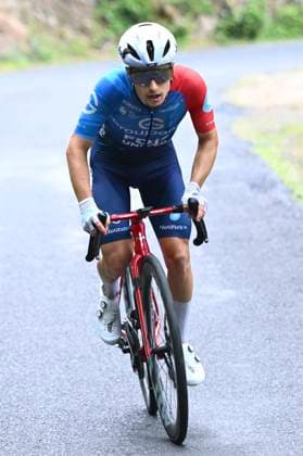 Tour Auvergne - Rhone-Alpes 2026 Stage 2 LE PUY-EN-VELAY, FRANCE - JUNE 08 : Braz Afonso Clement (FRA) of Groupama - FDJ United during stage 2 of the 78th edition of Tour Auvergne - Rhone-Alpes an UCI World Tour 2.UWT cycling road race stage for Men Elite of 234.3 km with start in Saint-Martin-Le-Vinoux and finish in Le Puy-en-Velay on June 8, 2026 in Le Puy-en-Velay, France, 08 06 2026 ( Motordriver Guy De Vuyst - Le Puy-en-Velay France  Copyright: xVincentxKalutx