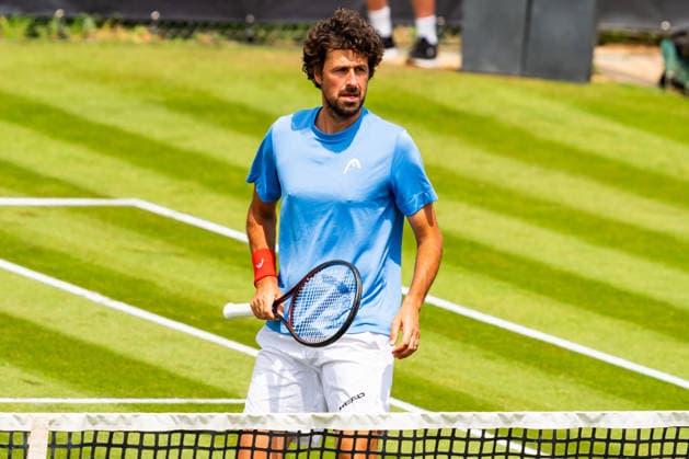 Stuttgart, GERMANY - June 08: Robin Haase (NED) during the Doubles Match between Constantin Frantzen (GER) and Robin Haase (NED) vs. Jiri Lehecka (CZE) and Corentin Moutet (FRA) at BOSS OPEN 2026, Tennisanlage Weissenhof on June 08, 2026 in Stuttgart, Germany. Baden-Württemberg Germany Copyright: xTimoxSteinx
