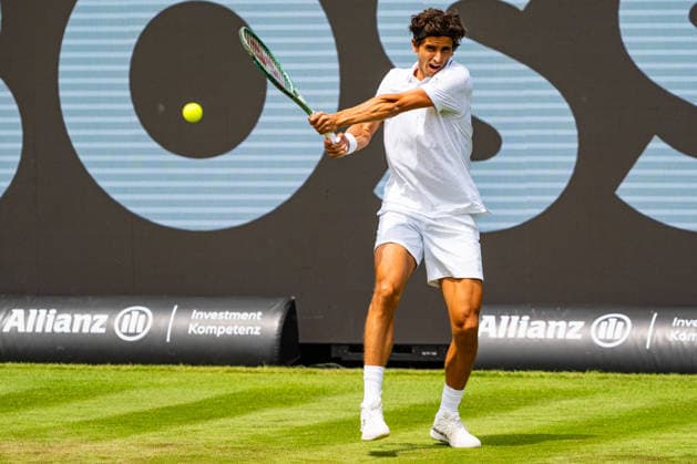 Stuttgart, GERMANY - June 08: Pierre-Hugues Herbert (FRA) during the Singles Match between Pierre-Hugues Herbert (FRA) vs. Martin Landaluce (ESP) at BOSS OPEN 2026, Tennisanlage Weissenhof on June 08, 2026 in Stuttgart, Germany. Baden-Württemberg Germany Copyright: xTimoxSteinx