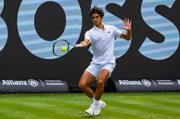 Stuttgart, GERMANY - June 08: Pierre-Hugues Herbert (FRA) during the Singles Match between Pierre-Hugues Herbert (FRA) vs. Martin Landaluce (ESP) at BOSS OPEN 2026, Tennisanlage Weissenhof on June 08, 2026 in Stuttgart, Germany. Baden-Württemberg Germany Copyright: xTimoxSteinx
