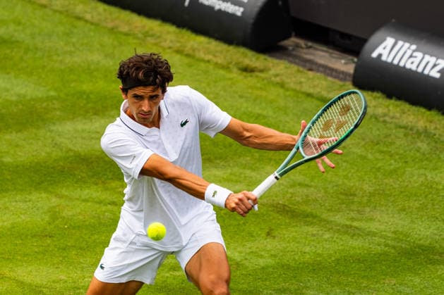 Stuttgart, GERMANY - June 08: Pierre-Hugues Herbert (FRA) during the Singles Match between Pierre-Hugues Herbert (FRA) vs. Martin Landaluce (ESP) at BOSS OPEN 2026, Tennisanlage Weissenhof on June 08, 2026 in Stuttgart, Germany. Baden-Württemberg Germany Copyright: xTimoxSteinx