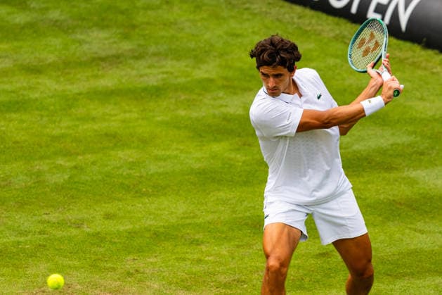 Stuttgart, GERMANY - June 08: Pierre-Hugues Herbert (FRA) during the Singles Match between Pierre-Hugues Herbert (FRA) vs. Martin Landaluce (ESP) at BOSS OPEN 2026, Tennisanlage Weissenhof on June 08, 2026 in Stuttgart, Germany. Baden-Württemberg Germany Copyright: xTimoxSteinx
